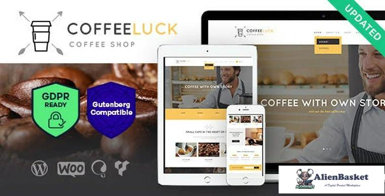 75049  Coffee Luck v1.3 - Coffee Shop / Cafe / Restaurant Theme