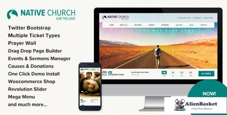 85798  NativeChurch v3.5.2 - Multi Purpose Wordpress Theme