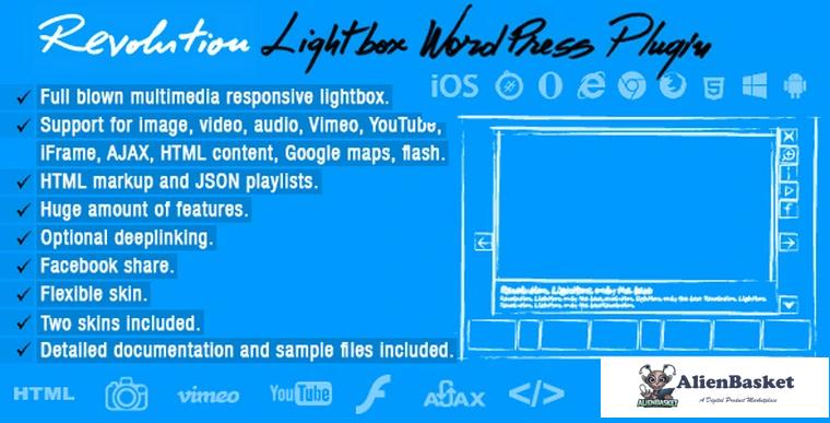 73822  Revolution Lightbox Wordpress Plugin v1.2