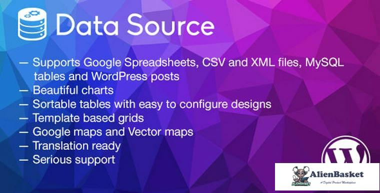 69382  Data Source v1.2.3 - charts, tables, maps and data grids