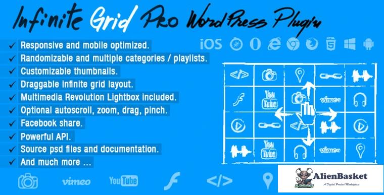73385  Infinite Grid Pro v1.0 - Wordpress Plugin