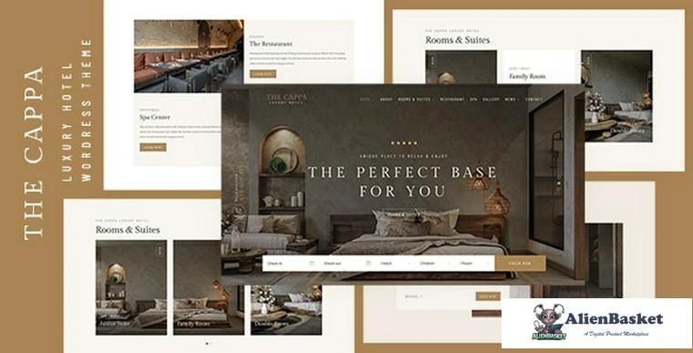 90288  THE CAPPA v1.0 - Luxury Hotel WordPress Theme