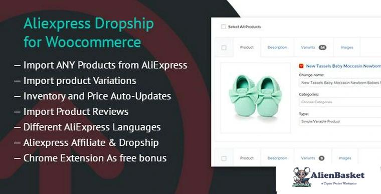 67873  Aliexpress Dropship for Woocommerce v1.3.7