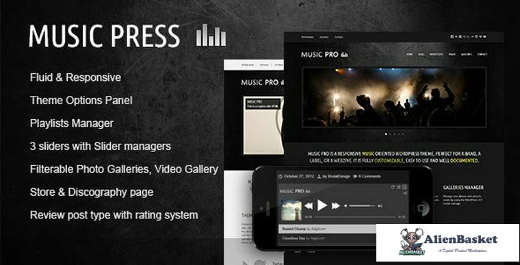 82243  MusicPress v3.3.1 - A Timeless Audio Theme