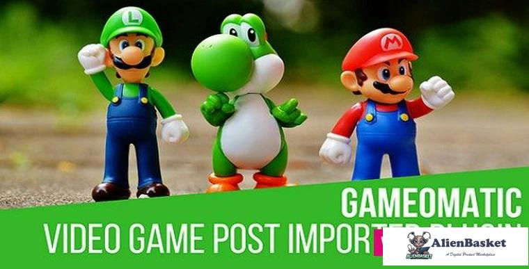 83925  Gameomatic v1.4.1 - Giant Bomb Automatic Post Generator Plugin for WordPres