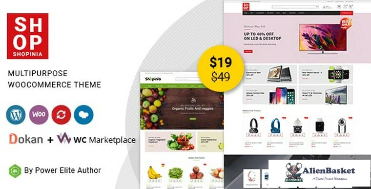 80250  Shopinia v1.0 - Multipurpose WooCommerce Theme