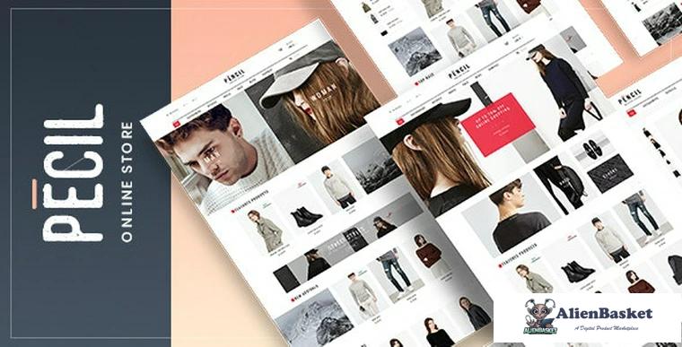 76911  Pecil v1.2.0 - Awesome Fashion WooCommerce Theme