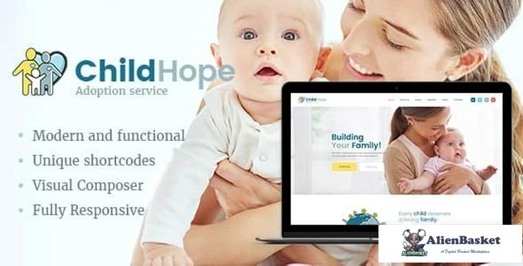 82026  ChildHope v1.1.1 - Child Adoption Service & Charity Nonprofit WordPress Theme