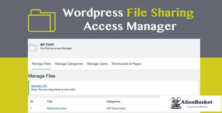 70994  WP FSAM v1.0 - File Sharing Access Manager