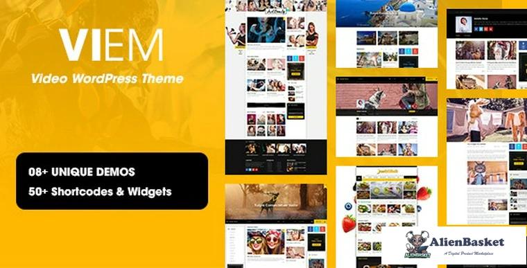 80204  Viem v1.0.9.1 - Video WordPress Theme