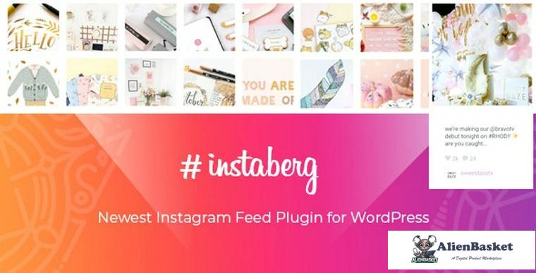 80156  Instaberg v1.0 - Instagram Feed Gallery - Gutenberg Block