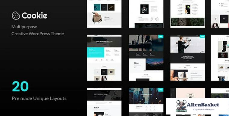67631  Cookie v2.2.5 - Multipurpose Creative WordPress Theme