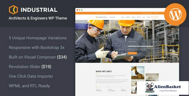 70857  Industrial v1.3.1 - Architects & Engineers WP Theme