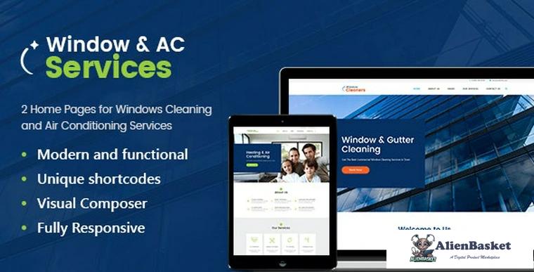 79093  AC Services v1.2.5 - Air Conditioning and Heating Company WordPress Theme