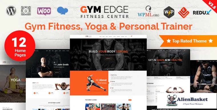 76958  Gym Edge v3.6 - Gym Fitness WordPress Theme