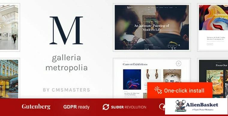 77067  Galleria Metropolia v1.0.8 - Art Museum & Exhibition Gallery Theme