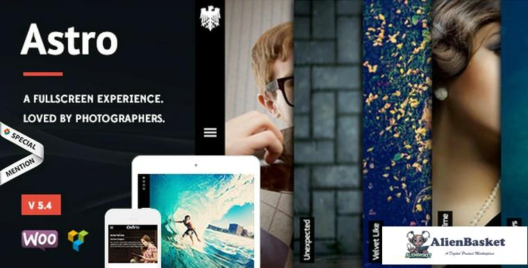 71368  Astro v5.4 - Showcase/Photography Wordpress Theme