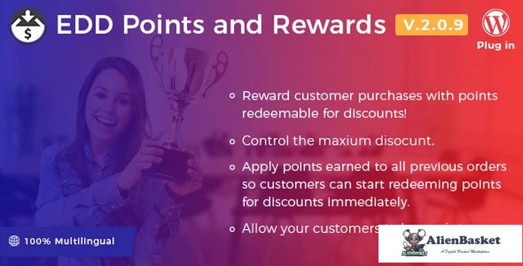 70457  Easy Digital Downloads - Points and Rewards v2.0.9
