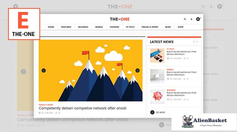 75264  The One v1.8 - News Magazine Blog WordPress Theme