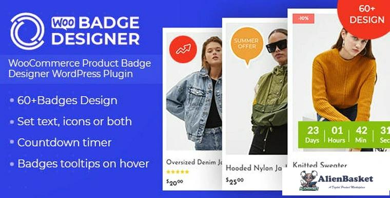 81888  Woo Badge Designer v2.0.0 - WooCommerce Product Badge Designer WordPress Plugin