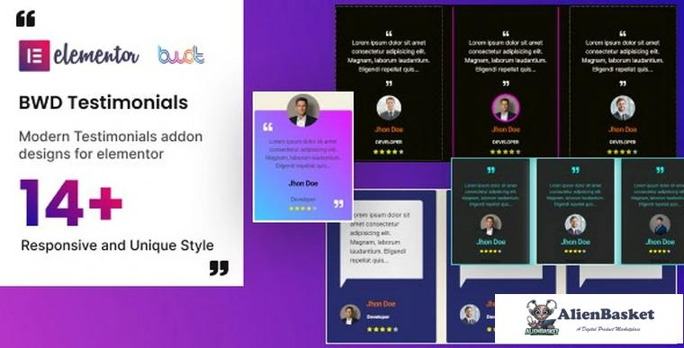 90294  BWD Testimonials addons for elementor v1.0