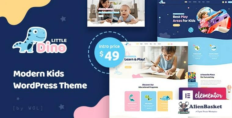 91369  Littledino v1.2.5 - Modern Kids WordPress Theme