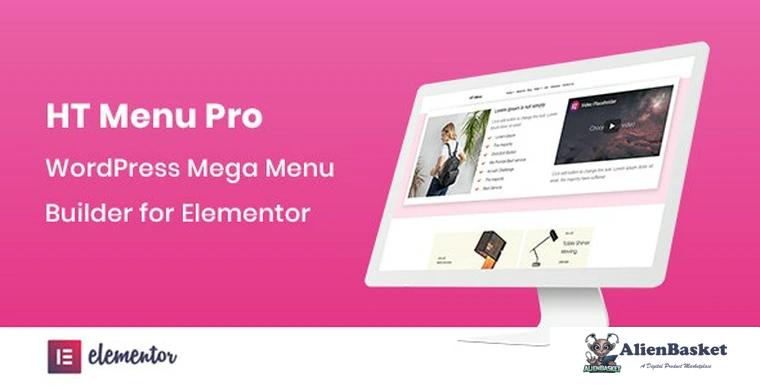 81635  HT Menu Pro v1.0.0 – WordPress Mega Menu Builder for Elementor