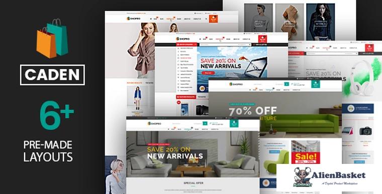 70584  Caden v1.3 - Mega Store Responsive WordPress Theme