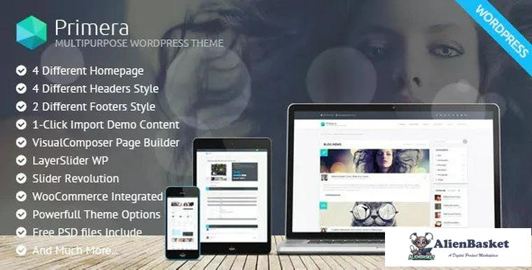 74604  Primera v1.1.0 - Corporate Multipurpose WordPress Theme