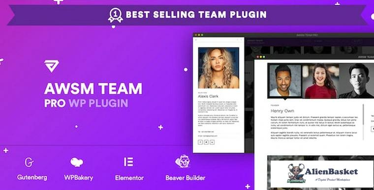 80218  The Team Pro v1.6.1 - Team Showcase WordPress Plugin