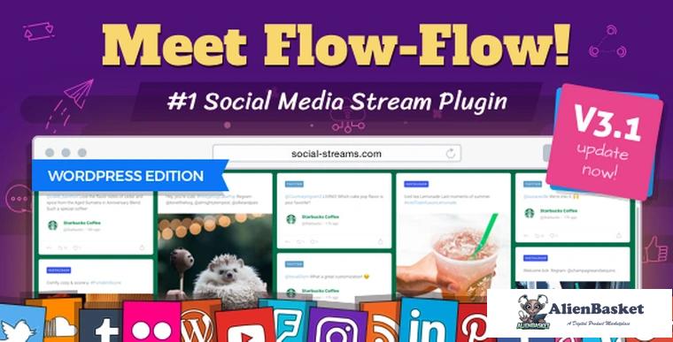 68997  Flow-Flow v3.2.24 - WordPress Social Stream Plugin