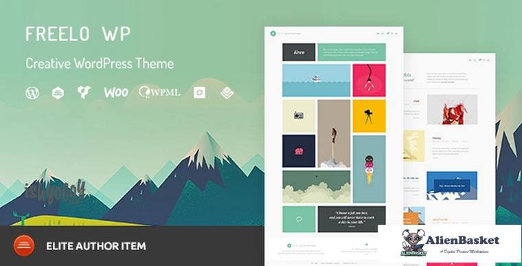 70220  Freelo WP v1.7 - Creative WordPress Portfolio Theme