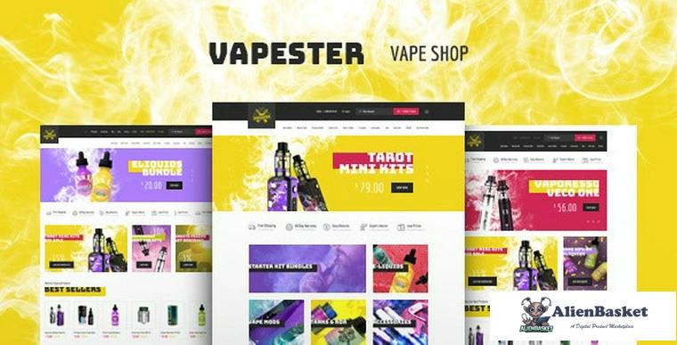 94103  Vapester v1.1.10 - Creative Cigarette Store & Vape Shop WooCommerce Theme