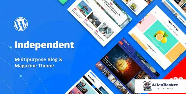 74514  Independent v1.0.4 - Multipurpose Blog & Magazine Theme