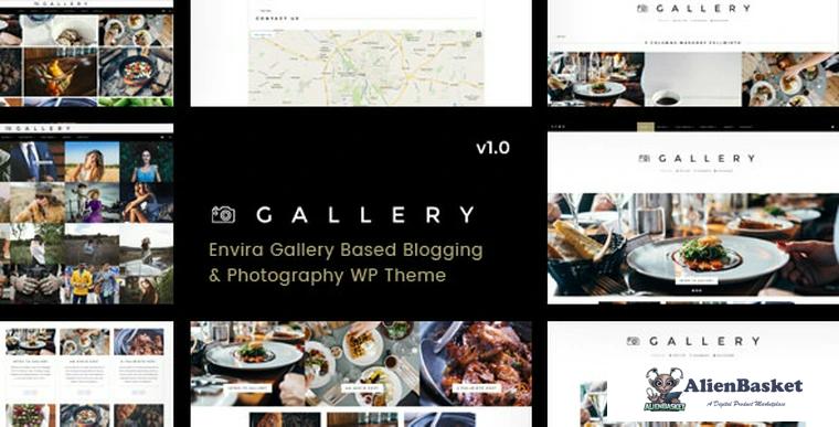 76706  Gallery v1.0.5 - Blogging & Envira Gallery WordPress Theme