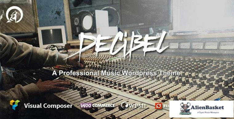 91438  Decibel v3.4.3 - Professional Music Wordpress Theme