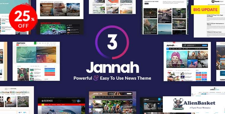 71544  Jannah News v3.0.1 - Newspaper Magazine News AMP