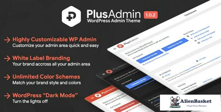 81755  PLUS Admin Theme v1.0.2 - WordPress White Label Branding Admin Theme