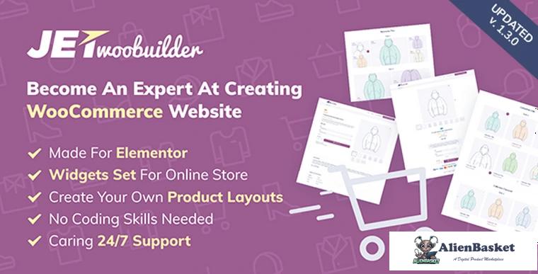 71868  JetWooBuilder v1.3.4 - WooCommerce Addon for Elementor