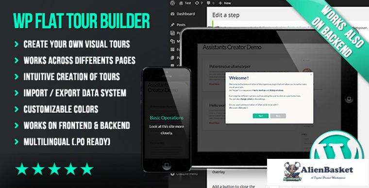 87512  WP Flat Tour Builder v3.429