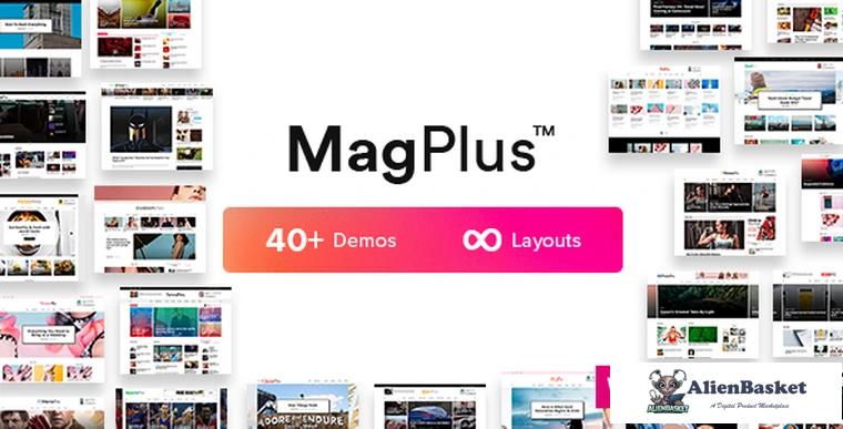 83923  MagPlus v6.0 - Blog & Magazine WordPress Theme