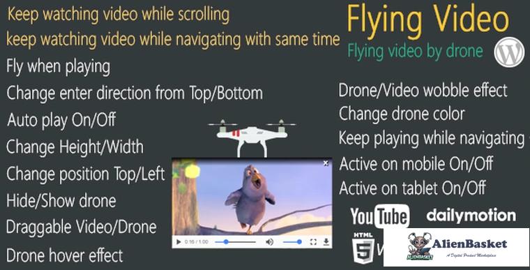 72458  Flying Video for WordPress v2.0.0