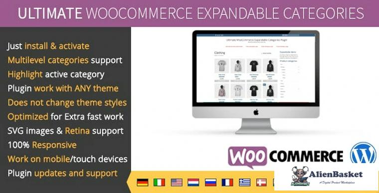 83761  Ultimate WooCommerce Expandable Categories v1.1