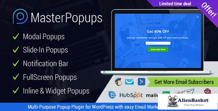 70882  Master Popups v2.2.9 - Popup Plugin for Lead Generation