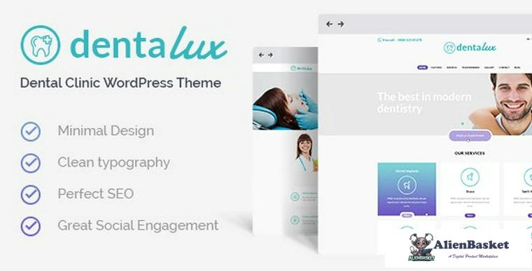 79194  Dentalux v2.3 - A Dentist Medical & Healthcare Doctor WordPress Theme