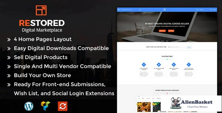 81615  Restored MarketPlace v1.4 - MarketPlace WordPress