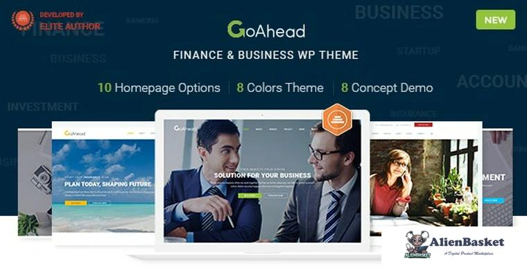 83882  GoAhead v1.8 - Finance Business WordPress