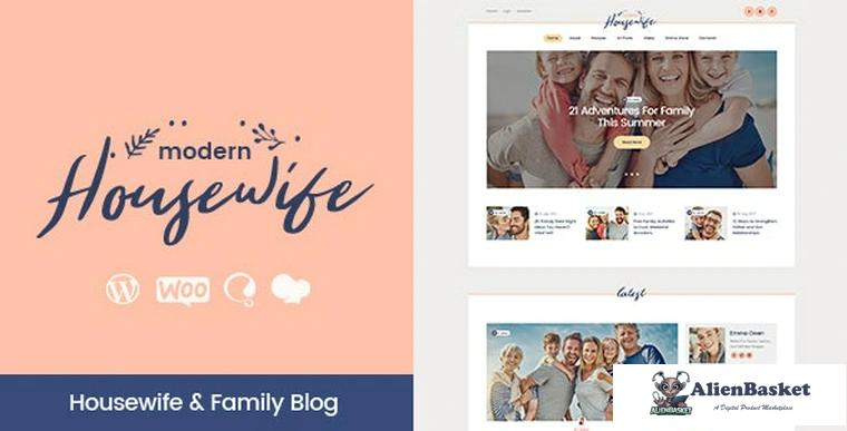 81289  Modern Housewife v1.0.1 - Women & Family WordPress Blog Theme