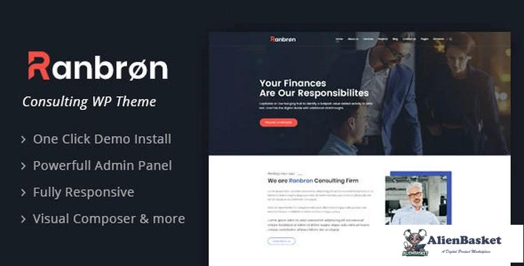 72661  Ranbron v1.5 - Business and Consulting WordPress Theme