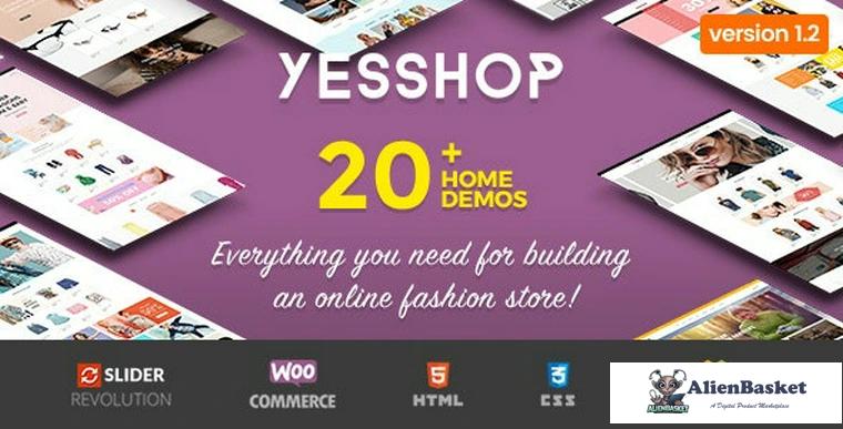 76352  Yesshop v1.3.7 - Responsive Multipurpose WordPress WooCommerce Theme